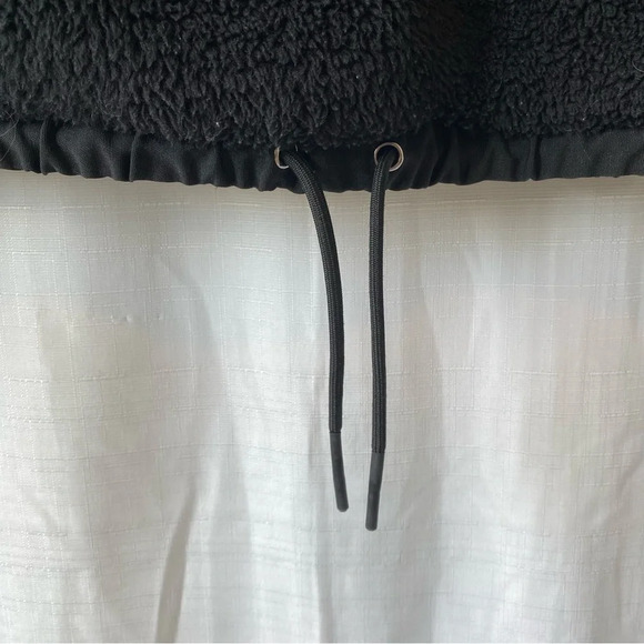 Varley Appleton Sweat Sherpa Pullover Half Zip Black Women’s XSmall - Picture 9 of 15